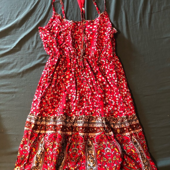 Shein summer dress with tassels - Picture 2 of 4